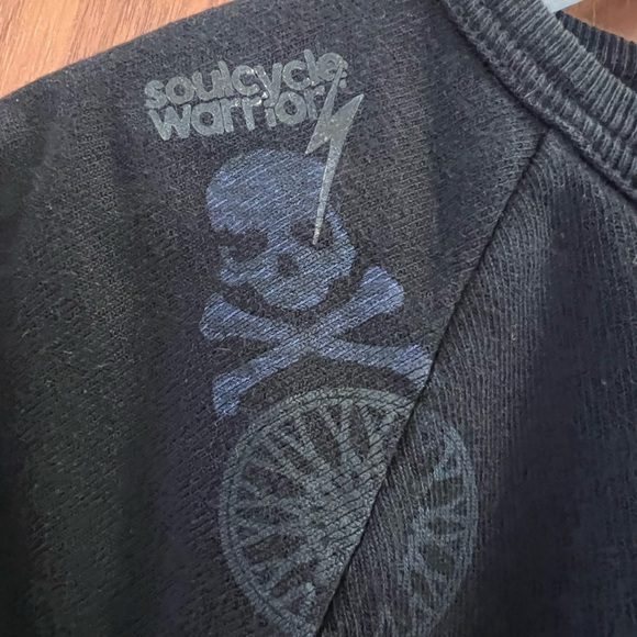 Freecity Soulcycle Black and Blue Crewneck Sweatshirt - Picture 5 of 5